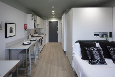 1 bed studio, Lower Gilmore Place, Fountainbridge, Edinburgh, EH39NY - Image 3
